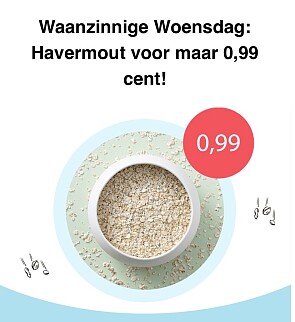 Havermout -33%