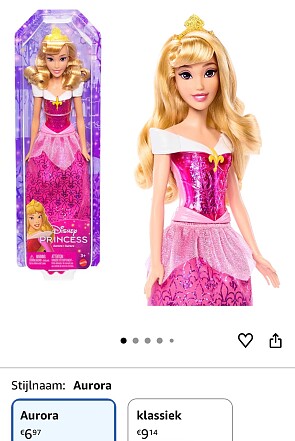 Disney pop Doornroosje goedkoop bij Amazon