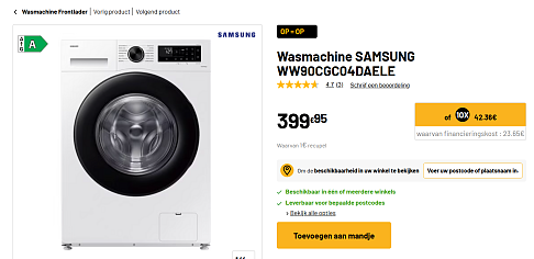 Wasmachine SAMSUNG
