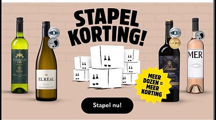 Wijnvoordeel stapelkorting