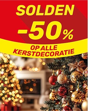 Famiflora kerstversiering -50% kamerplanten -20%