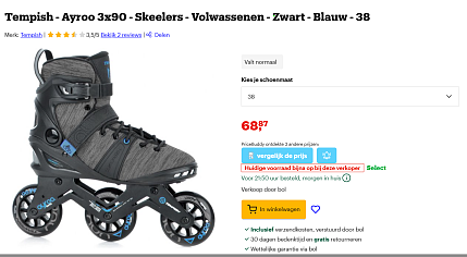 Skeelers vrouw maat 38 - hoge korting