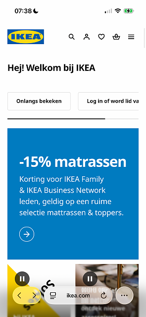 Matrassenkorting Ikea