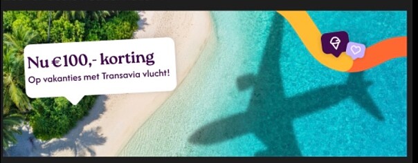 Zoover -€100 op Transaviavlucht