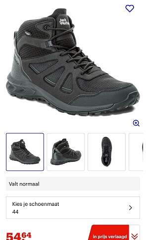Jack wolfskin heren wandelschoenen