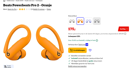 Fancy Oranje Beats Powerbeats Pro 2