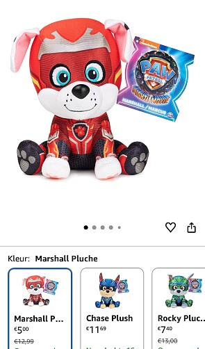 Paw Patrol knuffel