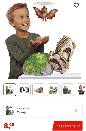 GrossMos Vliegende Dino -79%