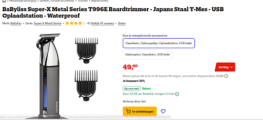 Image of baardtrimmer