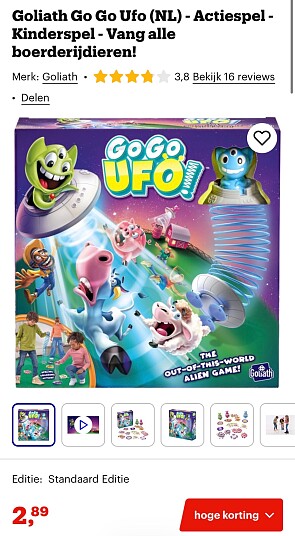Goliath Go Go Ufo super deal