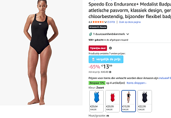 Speedo badkap voor 13.99€