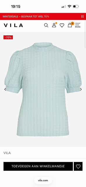 Top van Vila -70%
