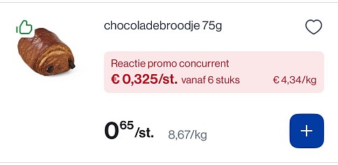 Koffiekoeken in promo bij okay