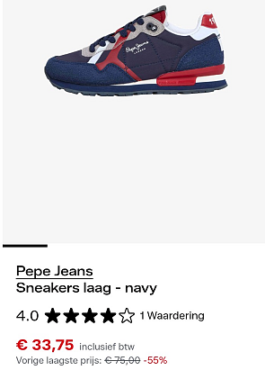 Pepe Jeans sneakers kids -55%