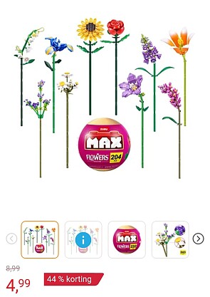 ZURU Max Premium Flowers in verrassingsbal -44%