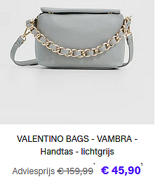 Valentino handtassen aan 1/3 van de prijs