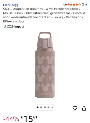 Sigg drinkfles 1l
