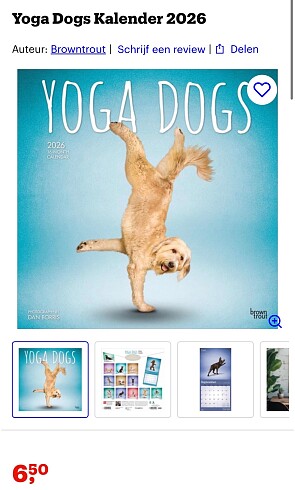 Yoga Dogs Kalender 2026