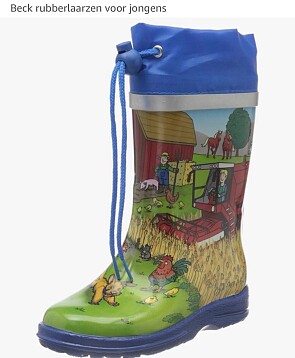Beck rubberlaarzen jongens -68%