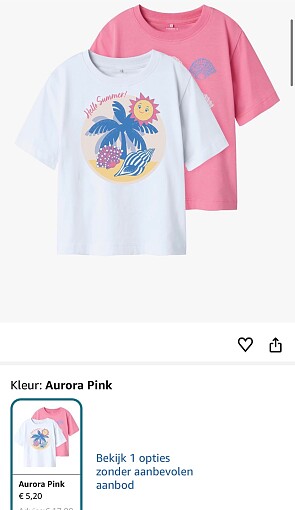 2 Name -it t-shirts maat 92