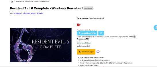 Resident Evil 6 Complete - Windows Download