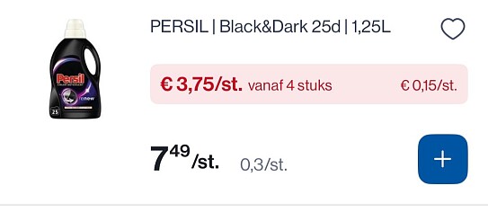Persil Black&dark 25d -50%