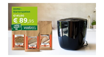 Domo starterspakket voor brood 🍞🍞🍞