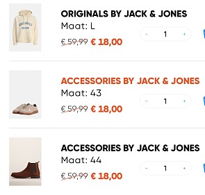 Jack & Jones koopjes