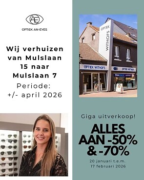 Tot -70% Optiek Withofs by An-Eyes