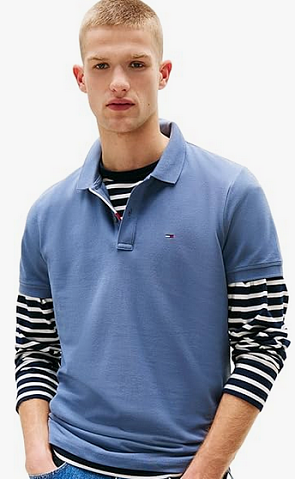 Tommy herenpolo maat S