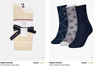 Tommy Hilfiger sokken vanaf 5,99 euro