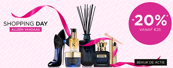 -20% op parfum, verzorging en meer bij ICI Paris XL