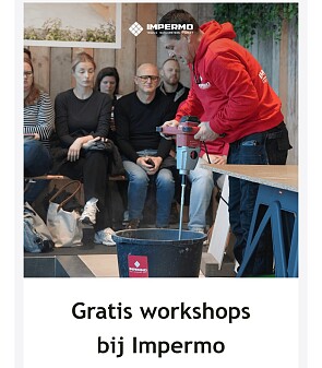 Gratis workshop vloeren bij Impermo