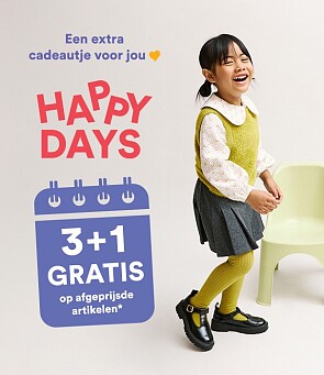 Happy Days bij JBC 3+1 op solden