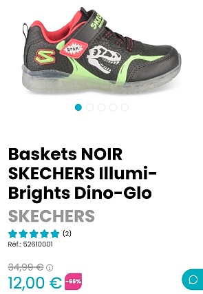 Skechers S-Lights Illumi-Brights maat 22 en 23