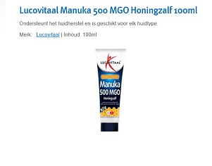 Honingzalf lucovitaal nergens goedkoper