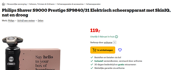 Image of scheermachine