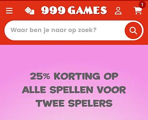 Valantijnskorting 999games