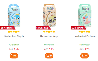 Handwerksetje voor maar €1,25