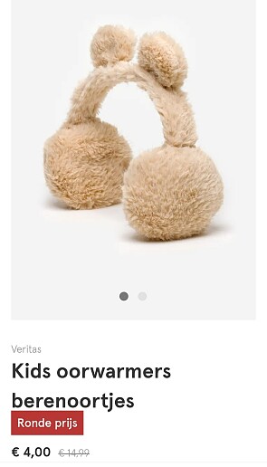 Kids oorwarmers berenoortjes