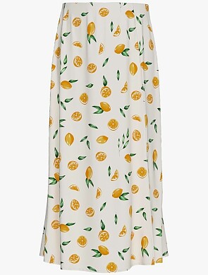 PIECES Vrouwelijke midirok maat M