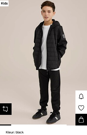 WE Fashion-SALTY DOG Jas black nu vanaf €16