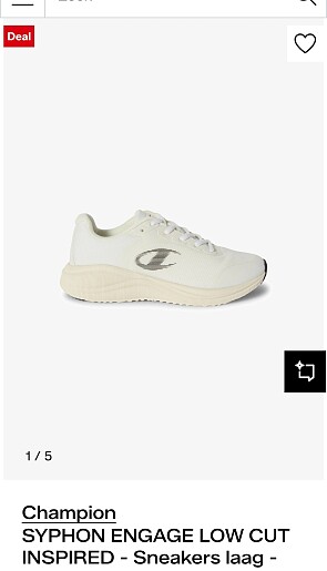 Champion SYPHON ENGAGE LOW CUT INSPIRED - Sneakers laag - white