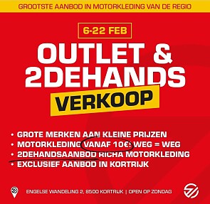 Motorkleding vanaf 5€ @MKC Moto Kortrijk