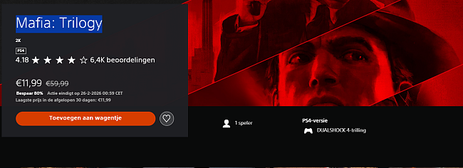 Game: Mafia: Trilogy (PlayStation)