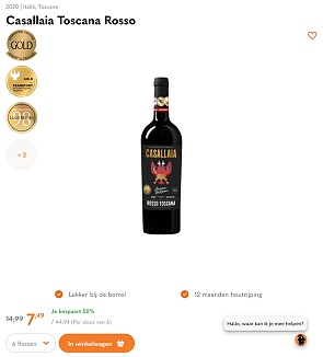 Casallaia Toscana Rosso -50%