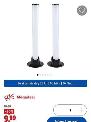 Ledlichtstrip set, 2 stuks -50%