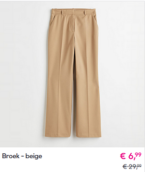 80% korting op h&m kleding, home artikelen en cosmetica