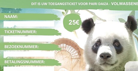 Korting op Pairi daiza