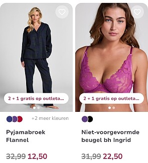 Tot 70% & 2+1 gratis er bovenop
